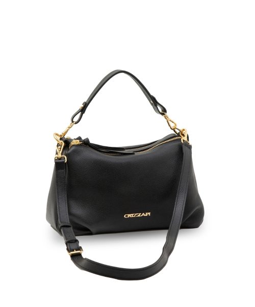 Bolsa Baguette Tiracolo Com Alça Ombro | CR-11235 - Preta