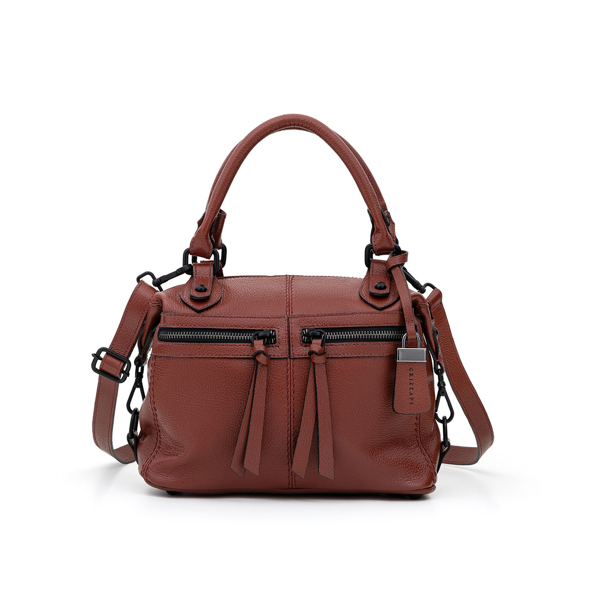bolsa-de-couro-bordo-cr-11258 frente-crizzapi