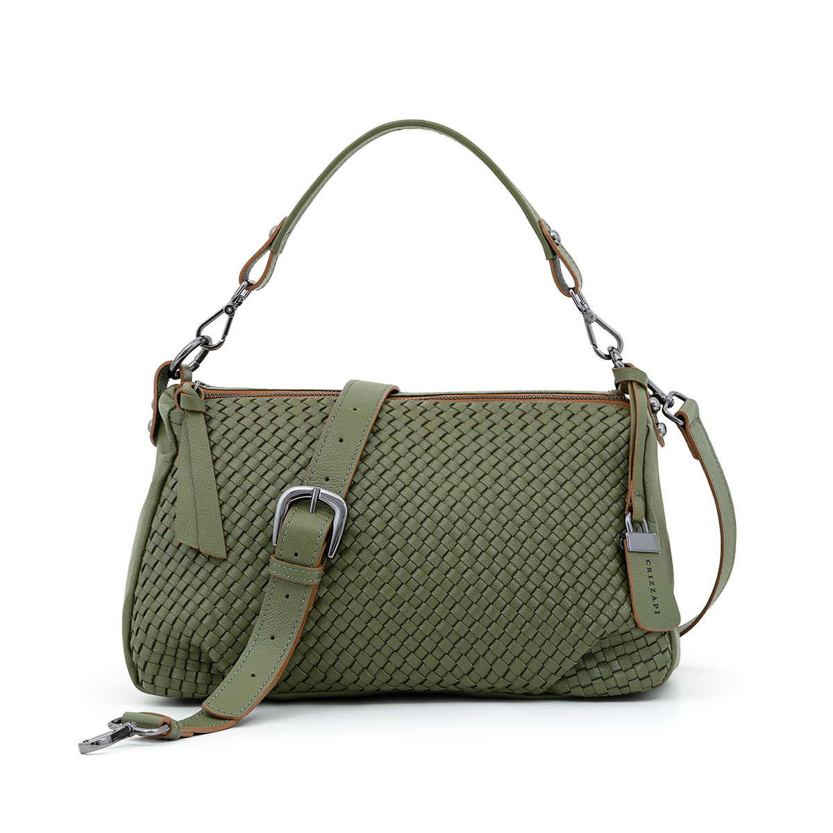 bolsa-de-tresse -de couro legitimo-cr-11235 frente-crizzapi