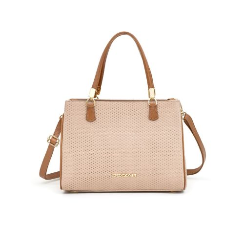 Bolsa Tiracolo Com Compartimento E Alças Flexíveis | CR-597 - Rosê