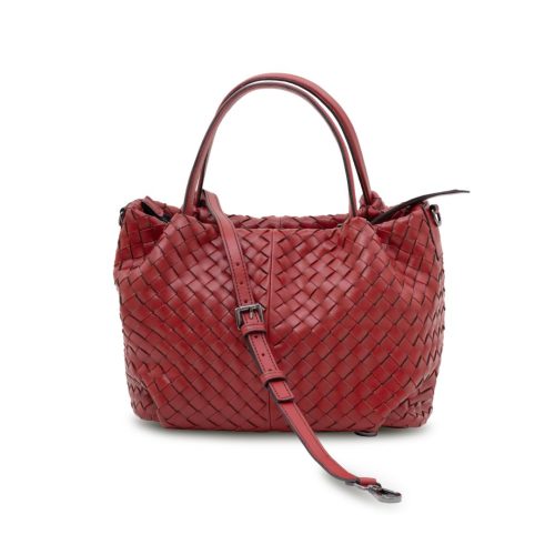 Bolsa Tote Tressê Manual Vermelha | CR-11204