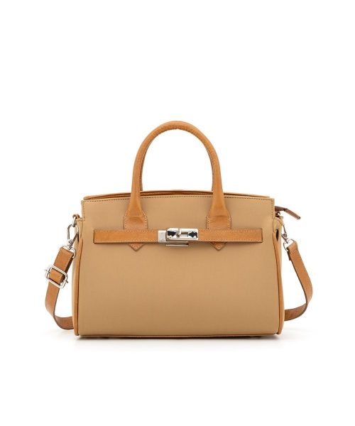 Bolsa Tote Média em Nylon | CR-11377 - Mel