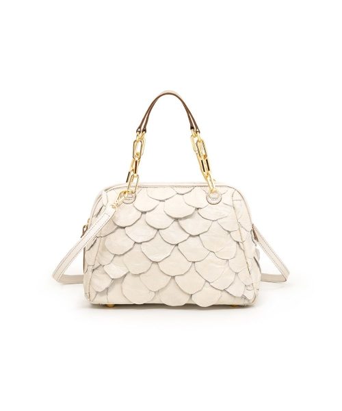 Bolsa Tiracolo Pirarucu Legítimo | CR-833 - Off White