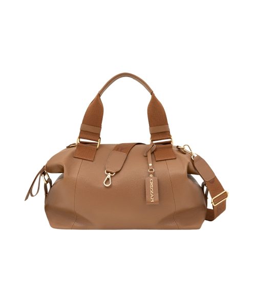 Bolsa Tote Média Alça Ombro Couro | CR-1155 - Caramelo