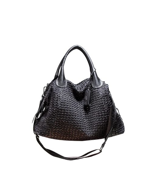 Bolsa Tote Trama | CR-231 - Preta