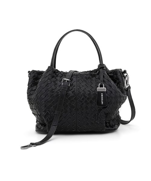 Bolsa Tote Tressê Manual | CR-11204 - Preta