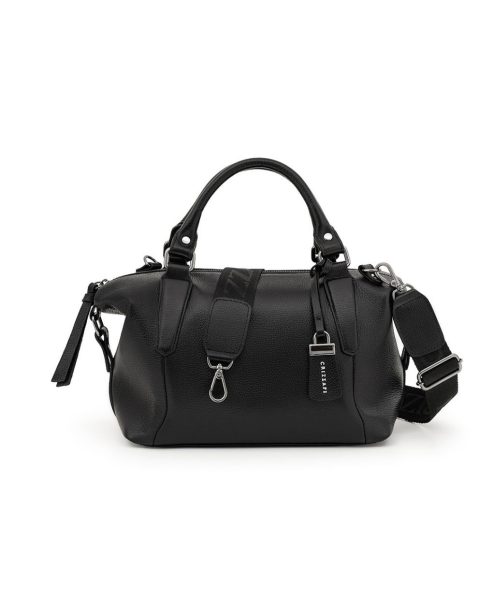 Bolsa Tote Média Couro | CR-1162 - Preta