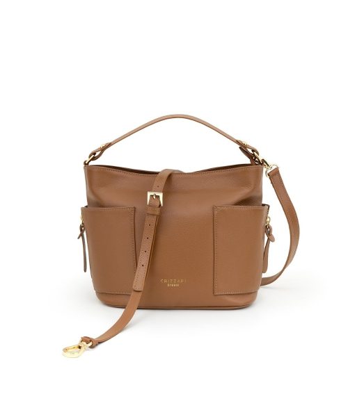 Bolsa Tiracolo Com Alça Antebraço | CR-928 - Caramelo