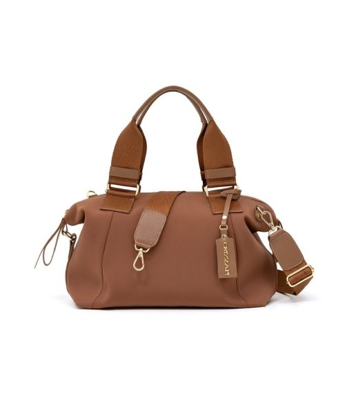 Bolsa Tote Média Alça Ombro Nylon Preto | CR-1155 - Marrom