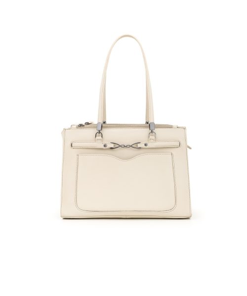 Bolsa Tote Com Alça Ombro e Inúmeros Compartimentos | CR-11351 - Off White