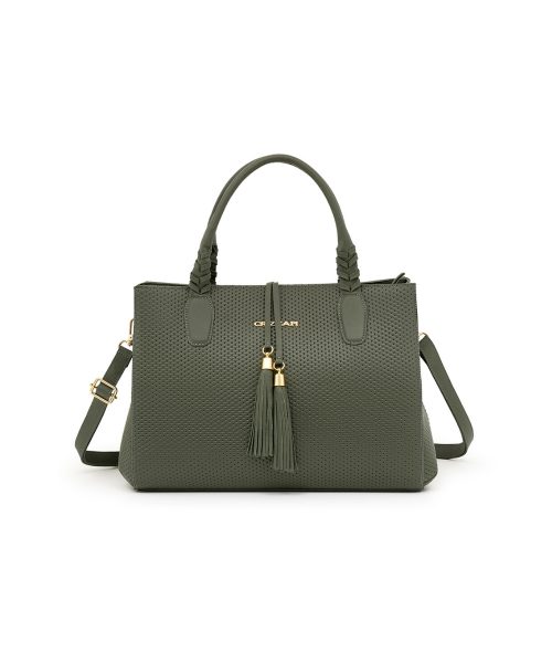Bolsa Tote Grande em Couro | CR-792 - Verde