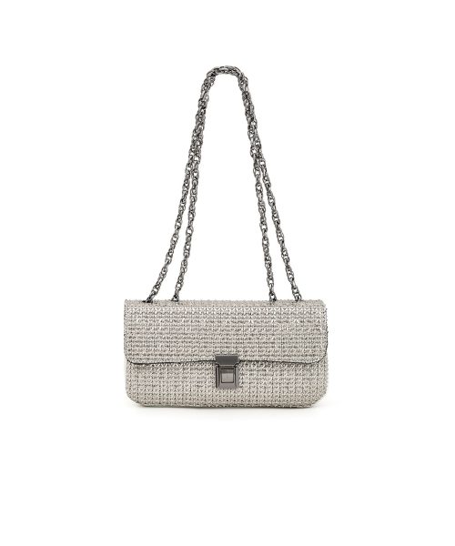 Bolso Tiracolo Alça Corrente | CR-11389 - Prata ou Ouro